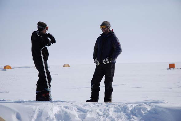 Vas and Tanner in Greenland