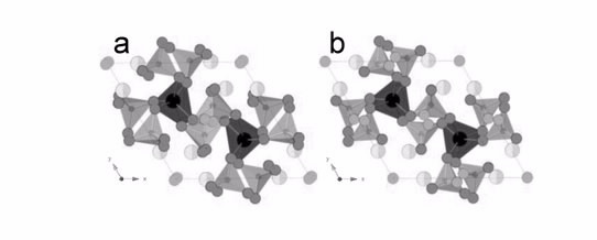 Crystal structure solid electrolyte 