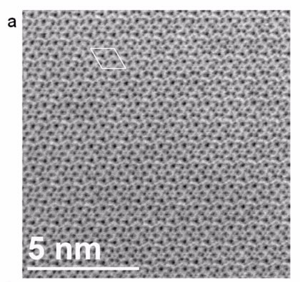 Experimental image solid electrolyte